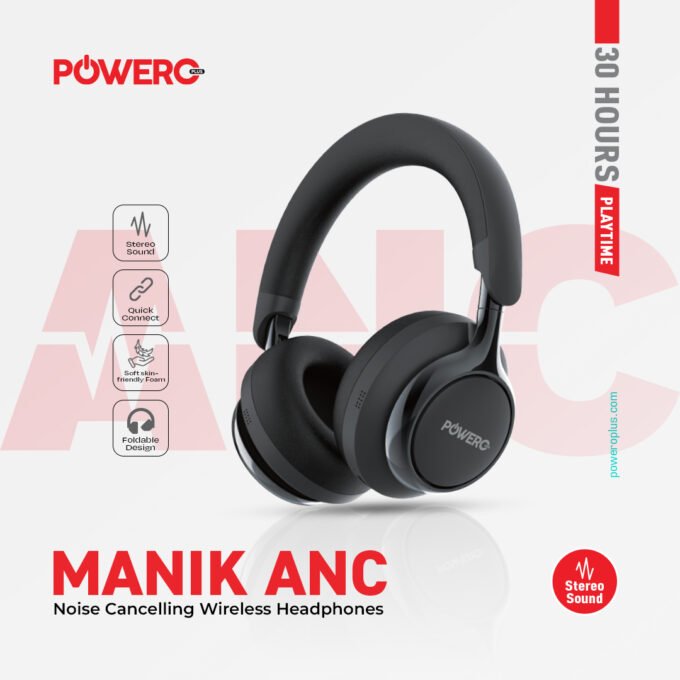 Manik ANC Noise Cancelling Wireless Headphone