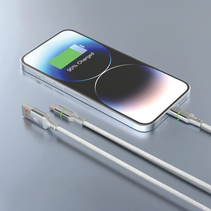 Lucent Alloy Braided Cable USB A to Type C