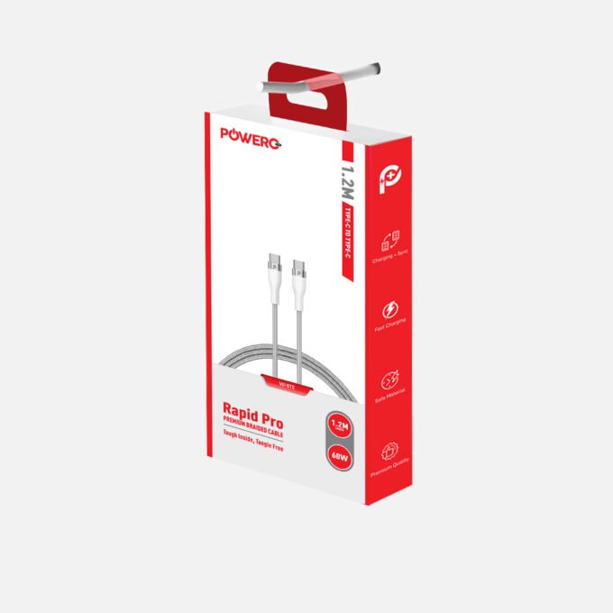 Rapid Pro Premium Braided Cable Type C to Type C