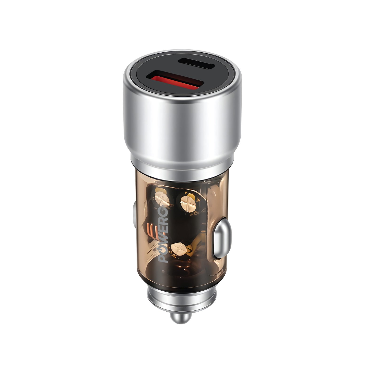 Crysta Dual Port Car Charger 38W
