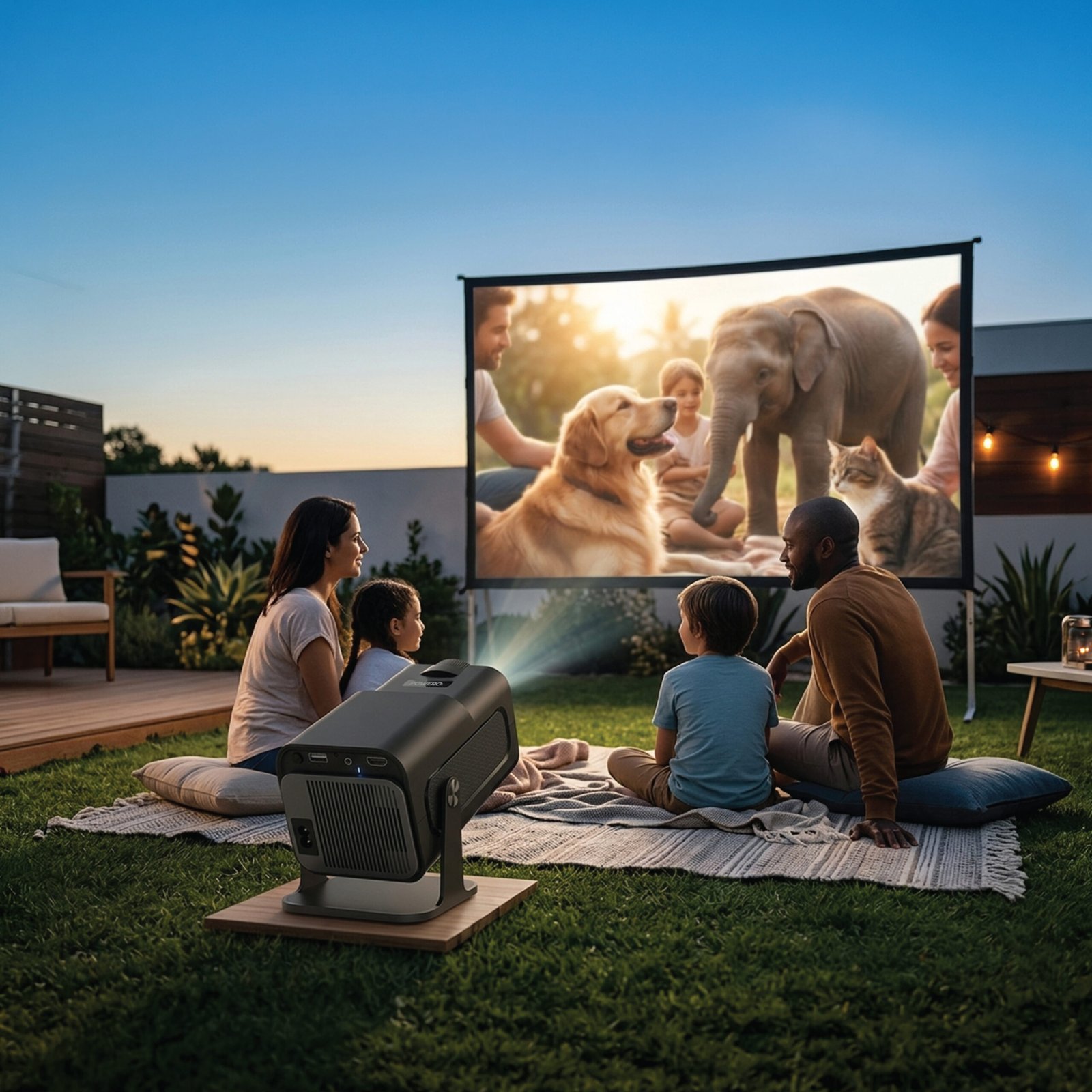 Vector Beam Android Projector With 160 ANSI Lumens